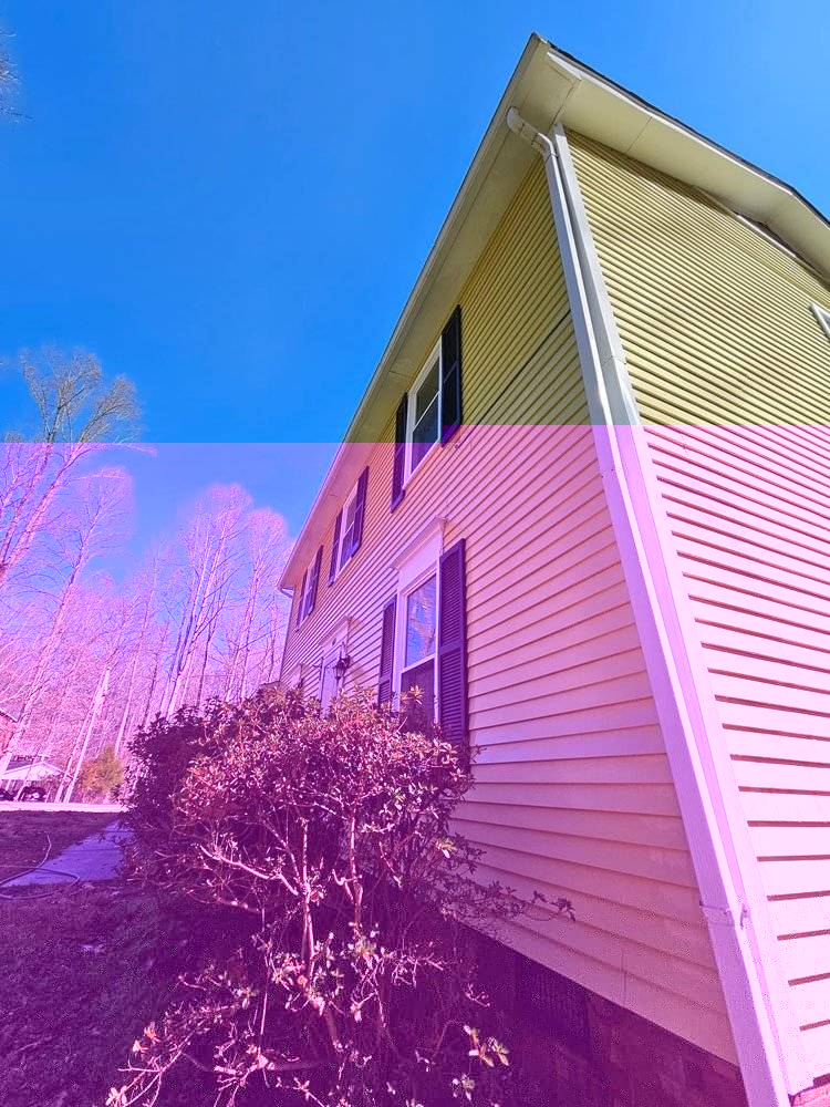 Clean home exterior