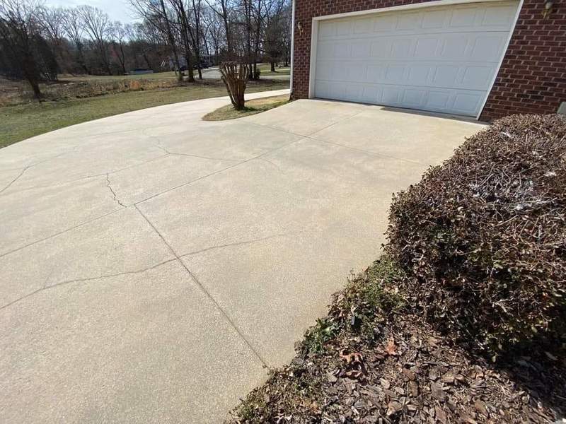 After Concrete Cleaning